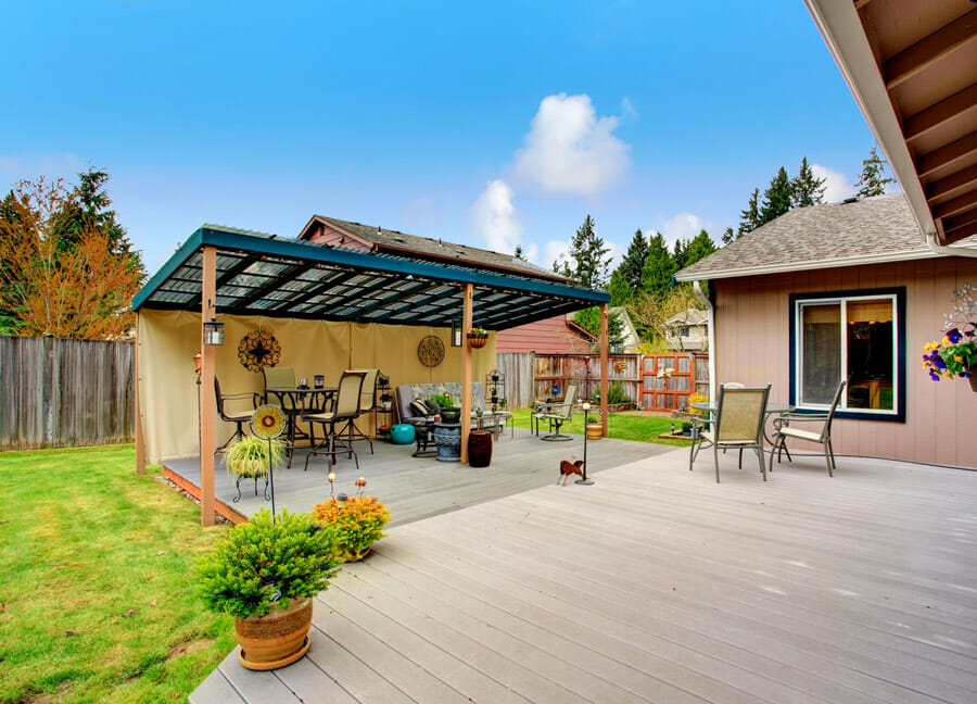 Terrasse composite 91