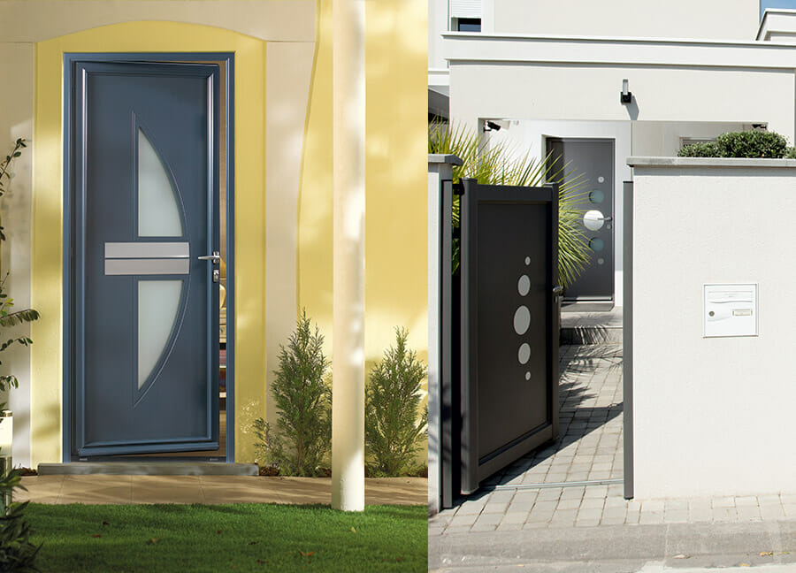 Porte Alu OuvertureS Ligne Contemporaine