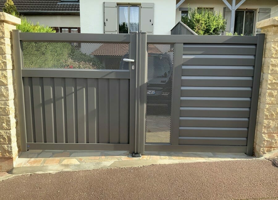 Portail en aluminium OuvertureS