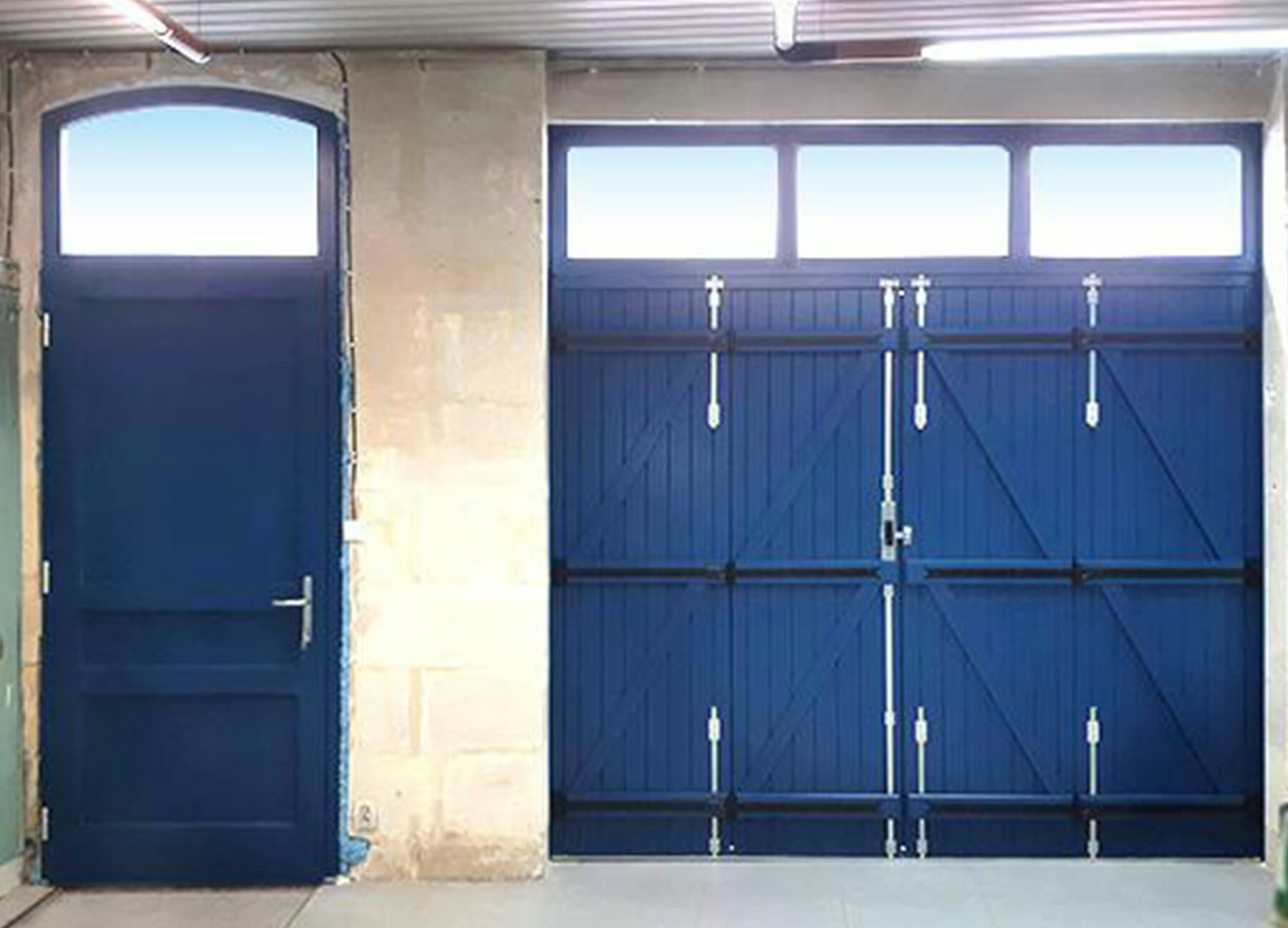 Porte de garage Thiebaut sécurité