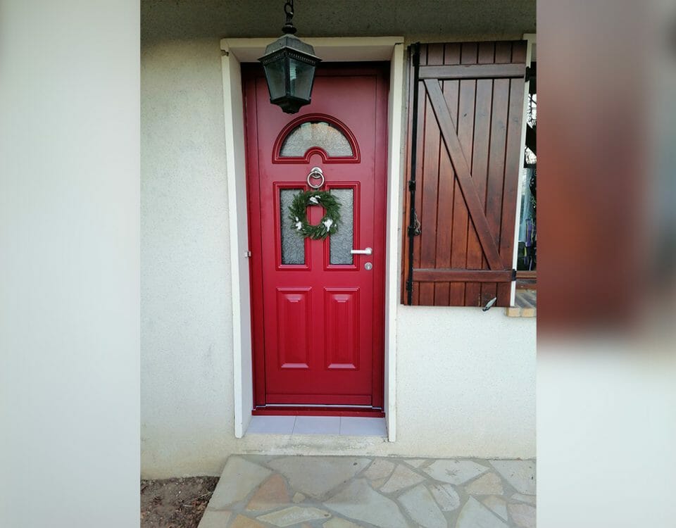 Porte aluminium à Bourray sur Juine