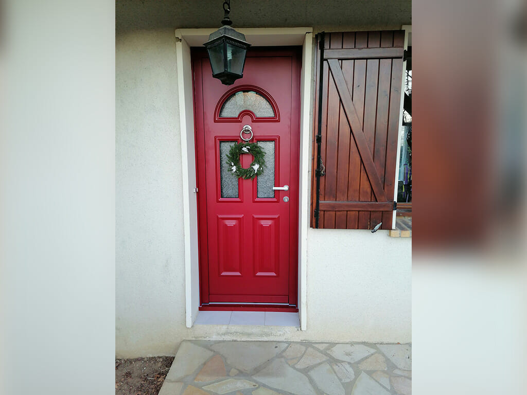 Porte aluminium à Bourray sur Juine