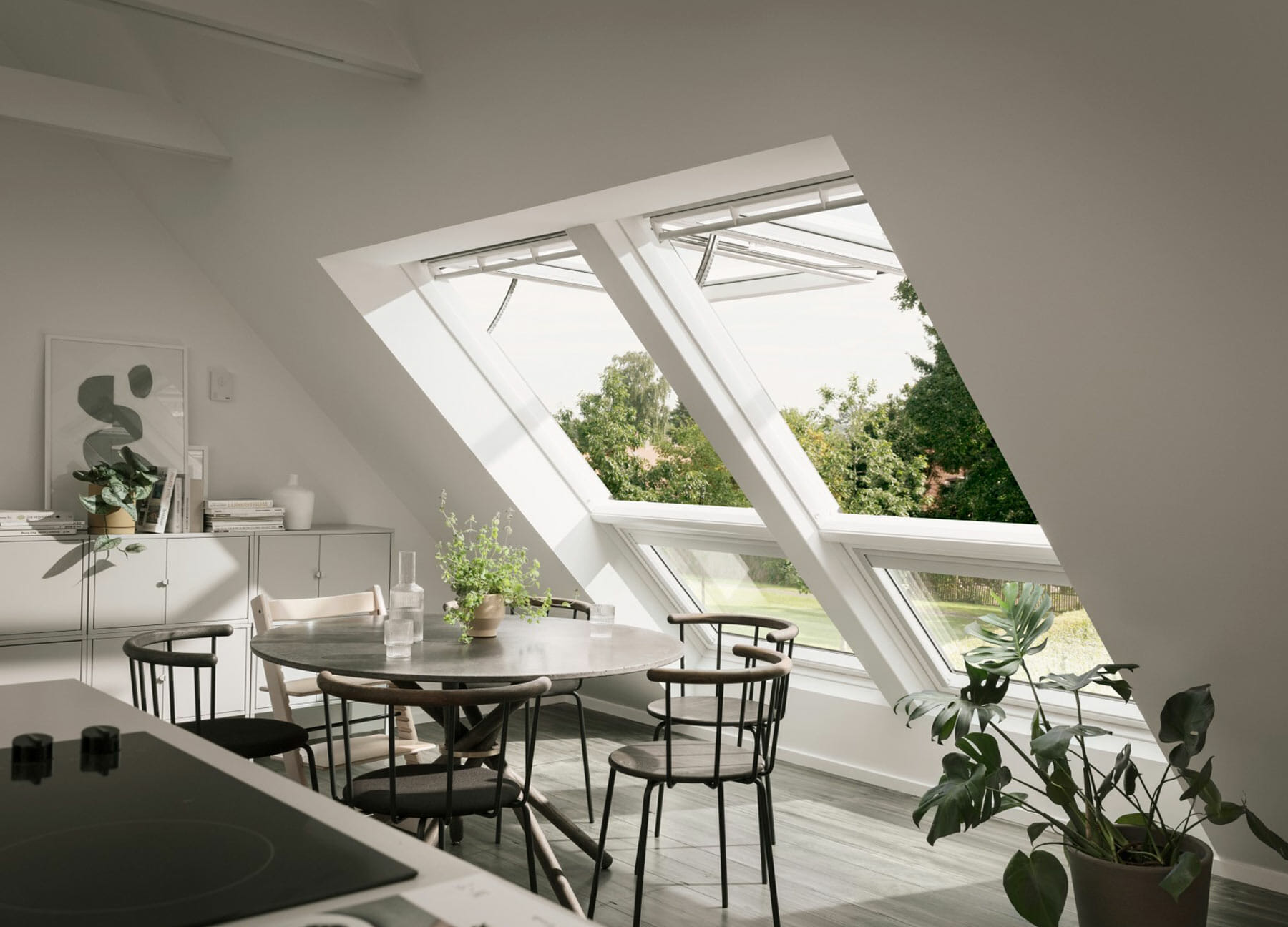 Fenêtre de toit Velux à projection
