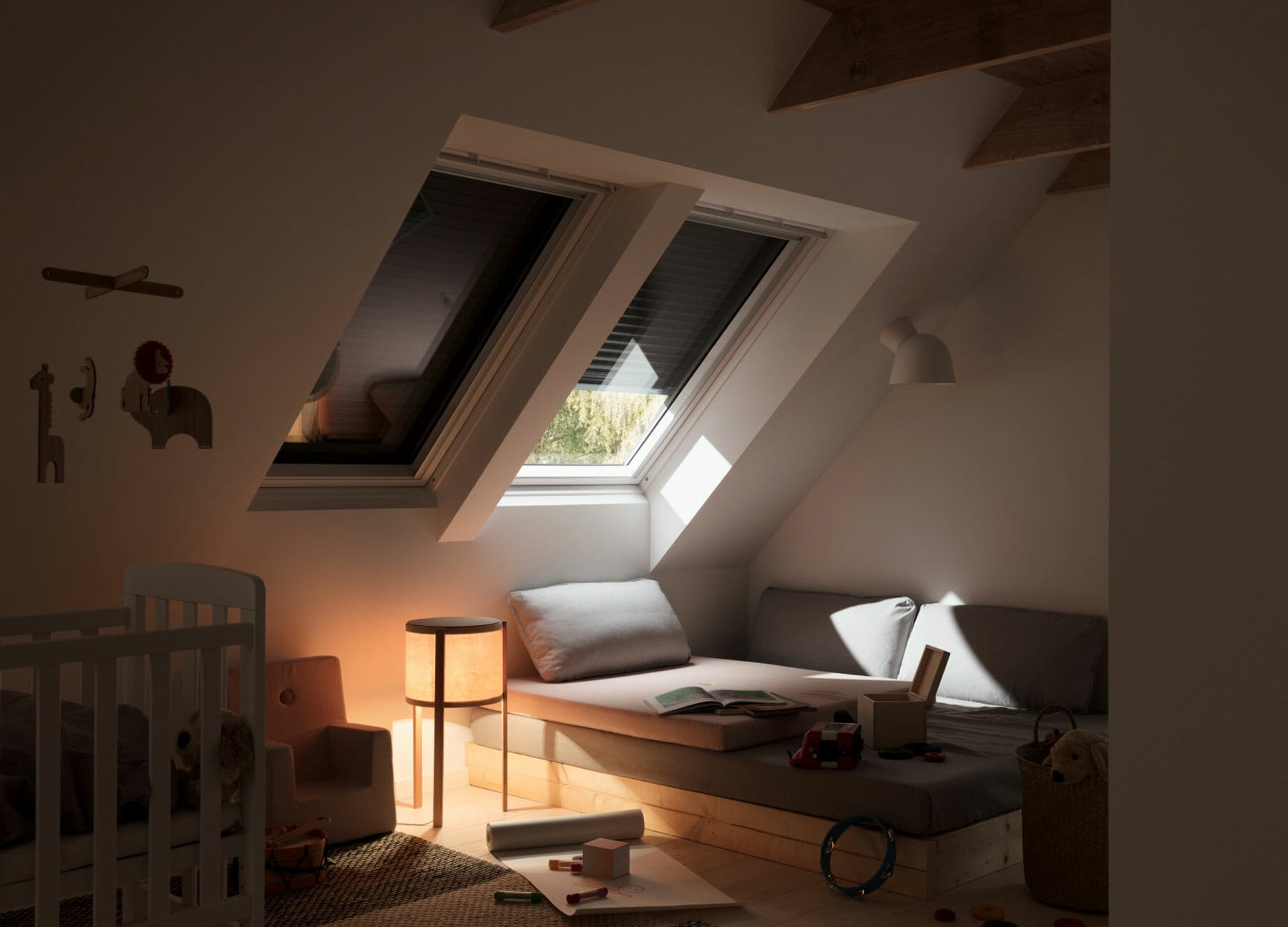 Protection chaleur volet velux