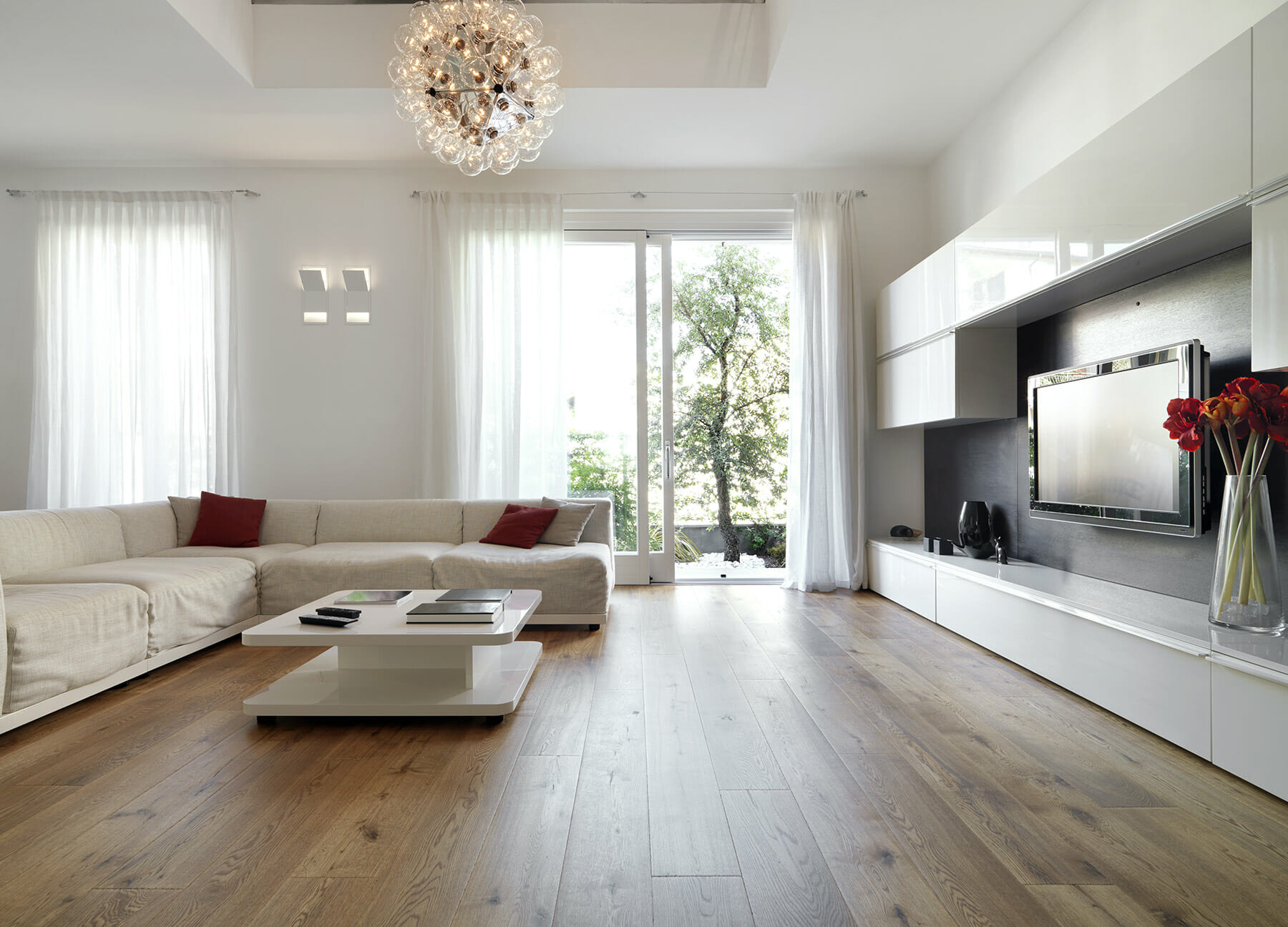 Parquet stratifié finition bois classique