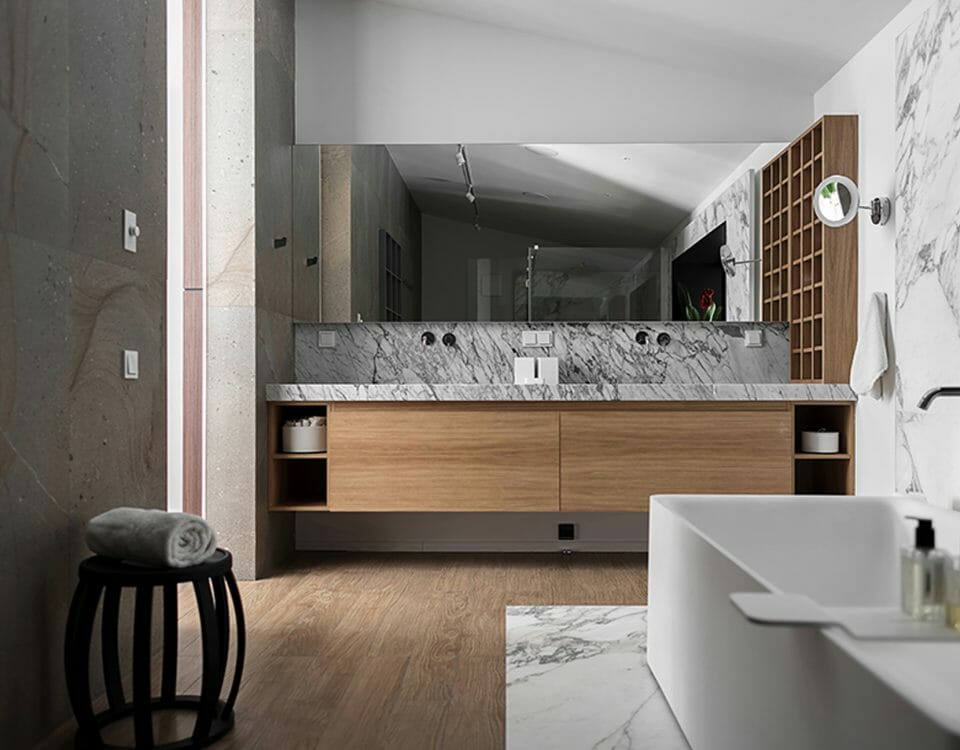 Parquet pour salle de bain et pièces humides