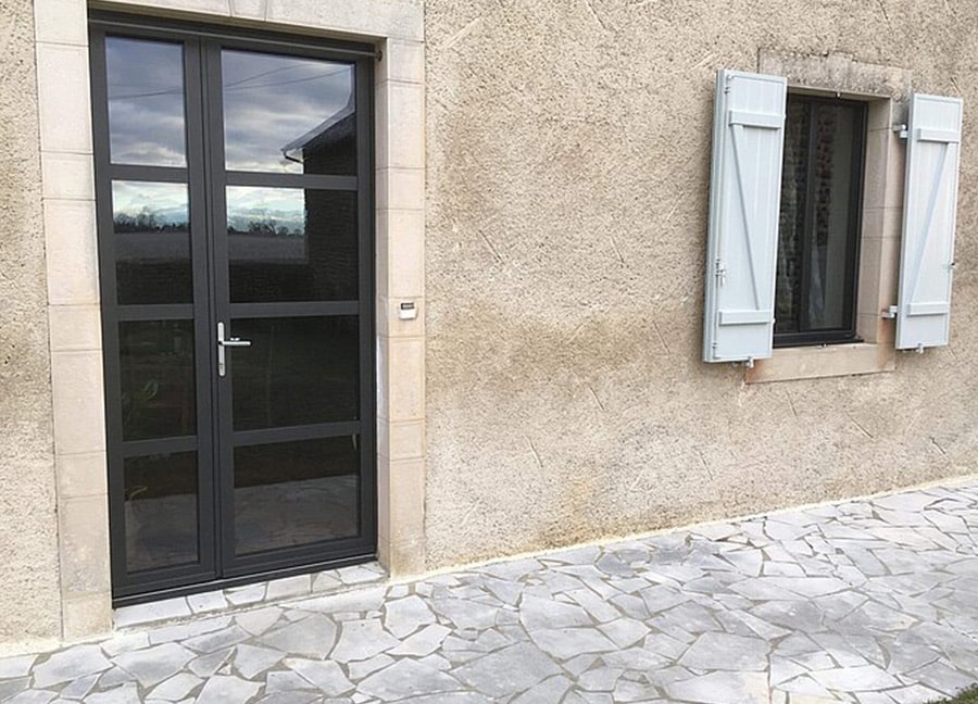 porte entrée vitrée OuvertureS