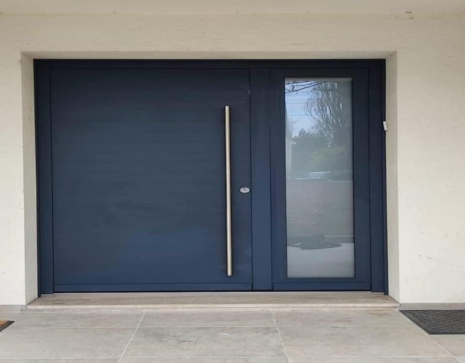 porte d'entrée aluminium