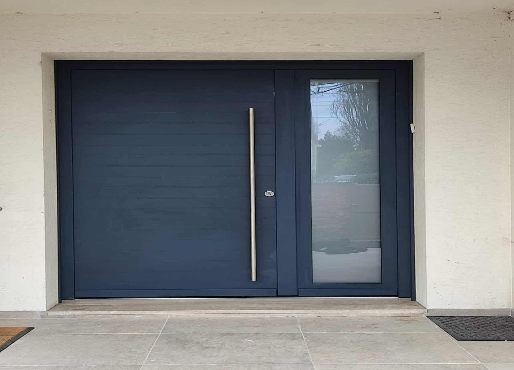 porte d'entrée aluminium