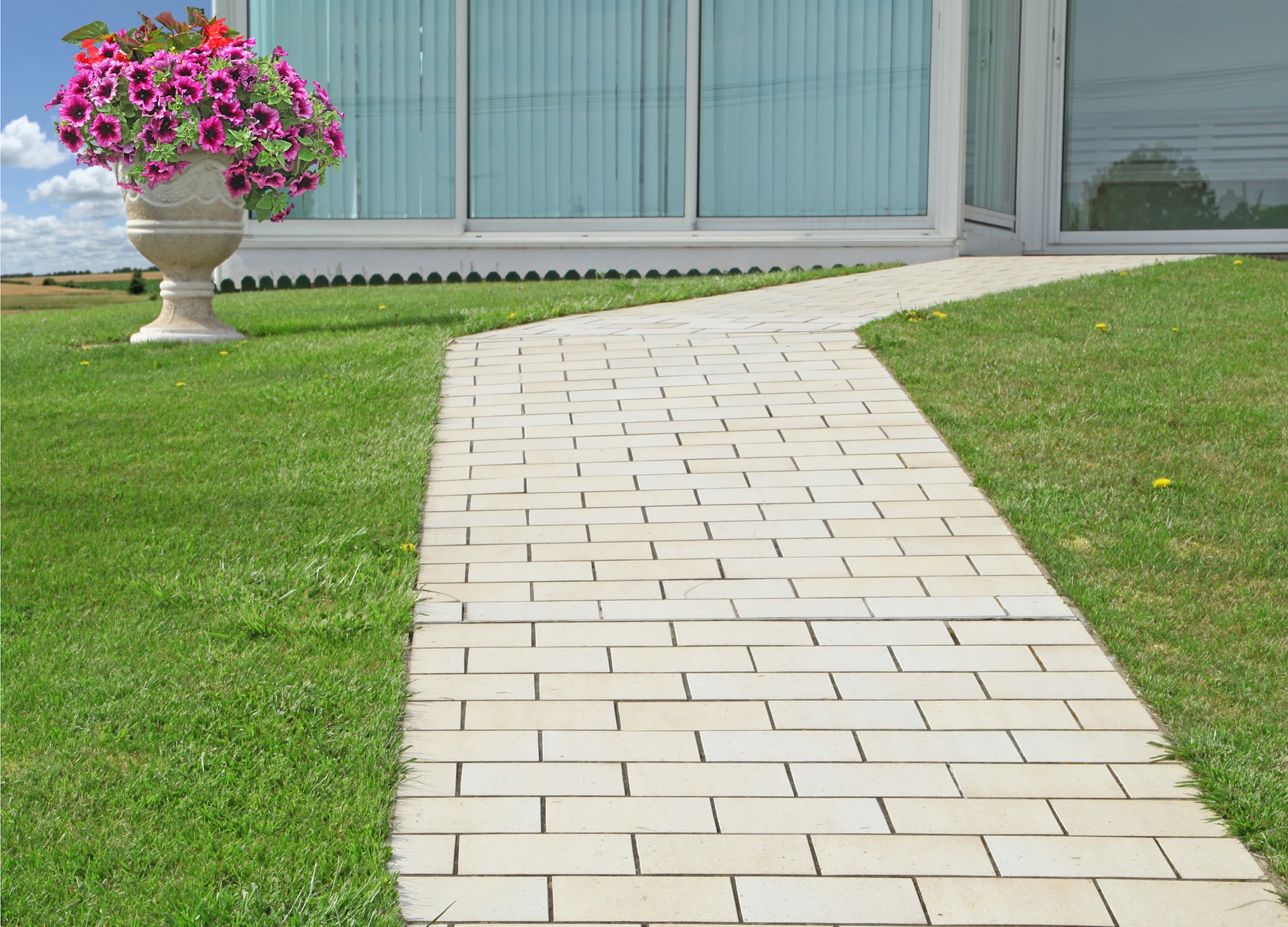 idées pour créer une allée de jardin