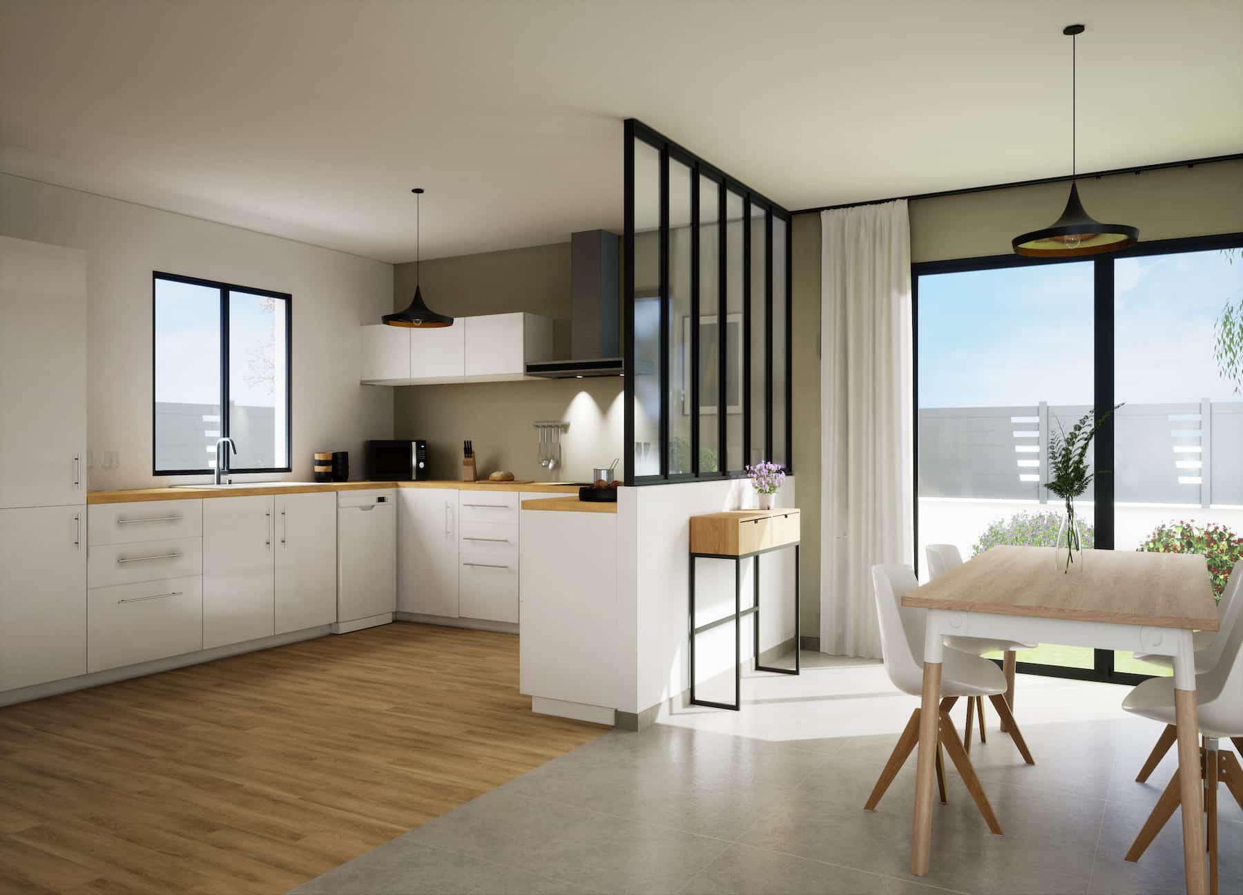 Comment marier le parquet et le carrelage