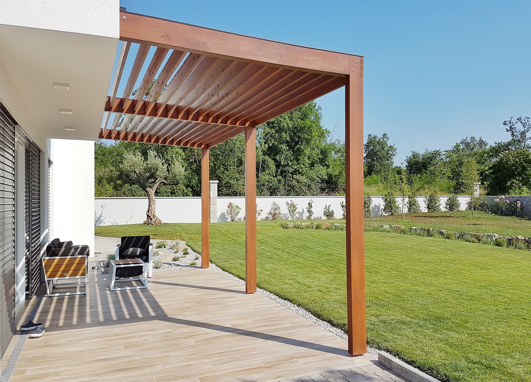 idées pour protéger la terrasse du soleil