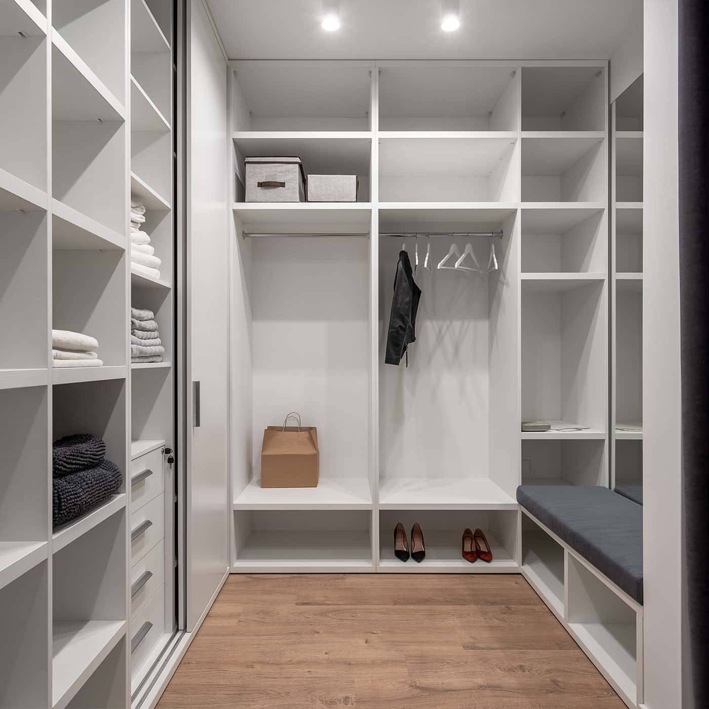 dressing sur mesure blanc