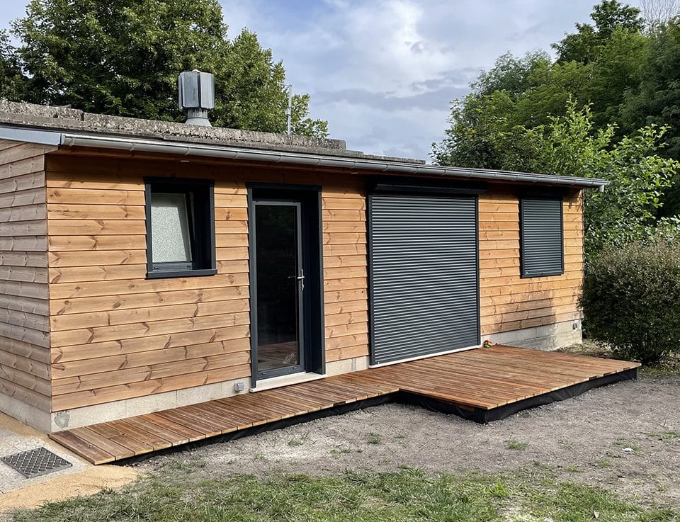agrandissement en bois sur mesure en Essonne