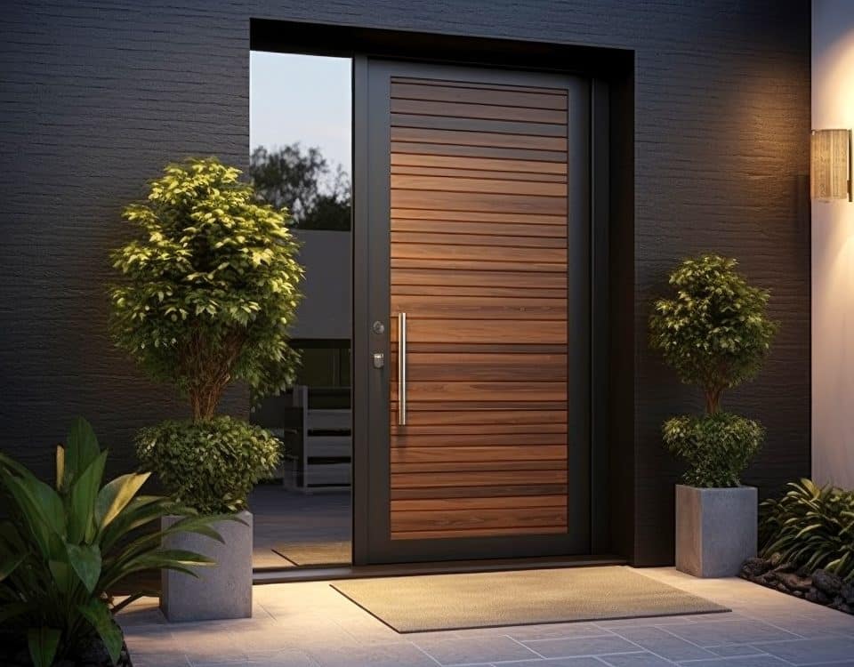 Porte en bois