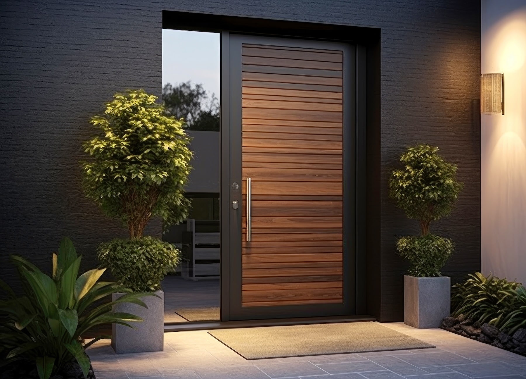 Porte en bois