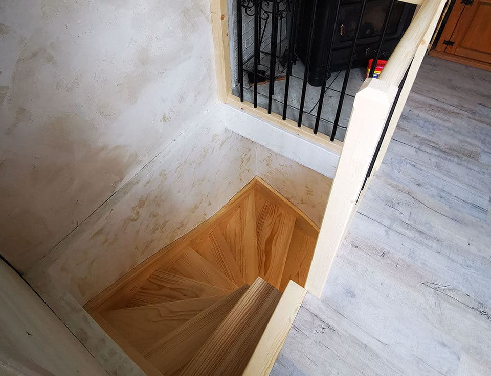 Escalier sur mesure à D'huison Longueville