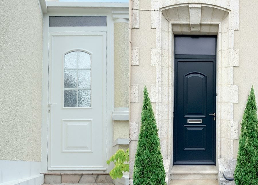 Porte PVC ligne Castille