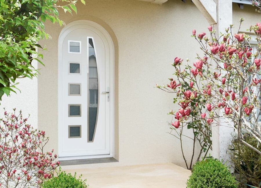 Porte PVC Ligne Contemporaine Vague