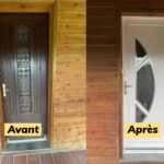 nouvelle porte d'entrée à Baulne en Essonne