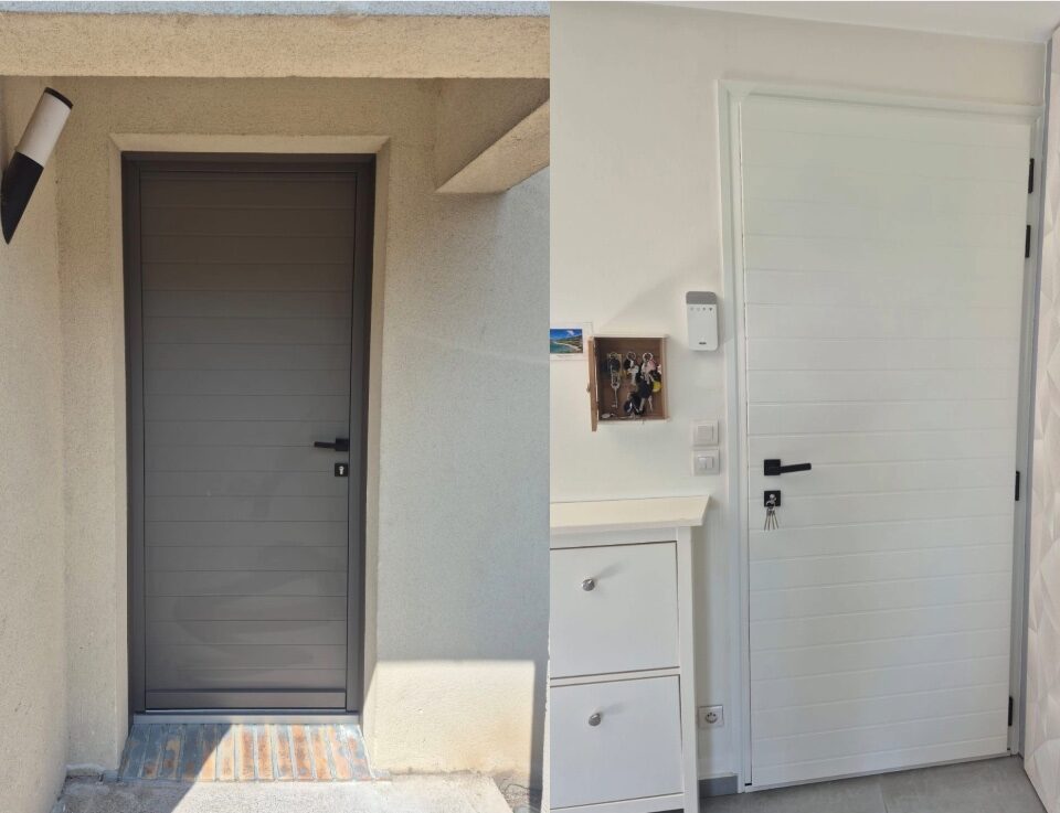 Changement d'une porte d'entrée à Itteville